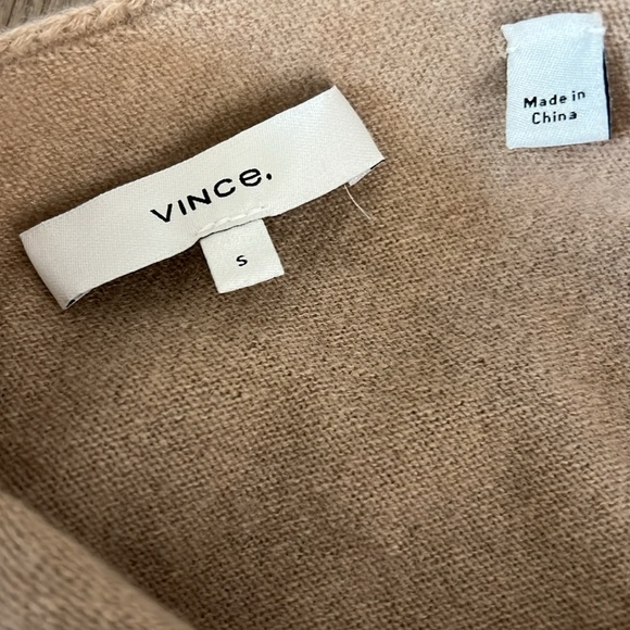 VINCE Beige cashmere Knit Cami Top - Picture 3 of 3